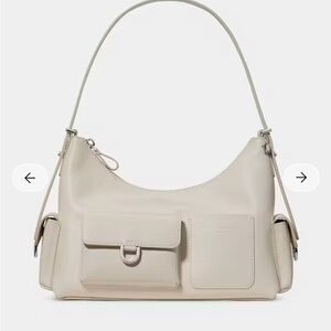 Authentic Kate Spade Cream Cargo Pocket Shoulder Bag